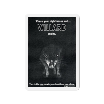 WILLARD (TEASER) 1971 Movie Poster - Refrigerator Magnet-2" x 2"-The Sticker Space