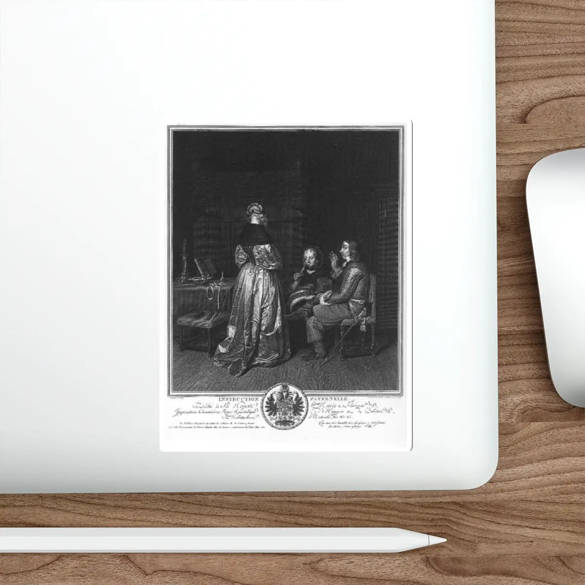 SKU:21706822504332286081 Sticker types:White Shape:Die-Cut Sizes:6" × 6"