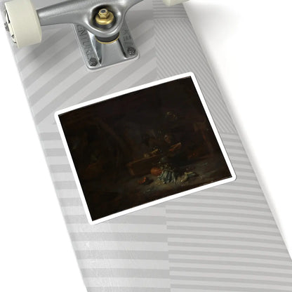 SKU:TSS-STICK-WLLKLF-6X6-1N2PL Sizes:6" × 6" Types:White
