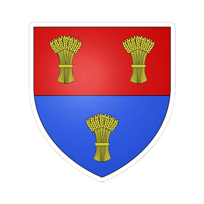 William de Braose 4th Lord Bramber (England) (Coat of Arms) STICKER Vinyl Kiss-Cut Decal 4 Inch White - The Sticker Space