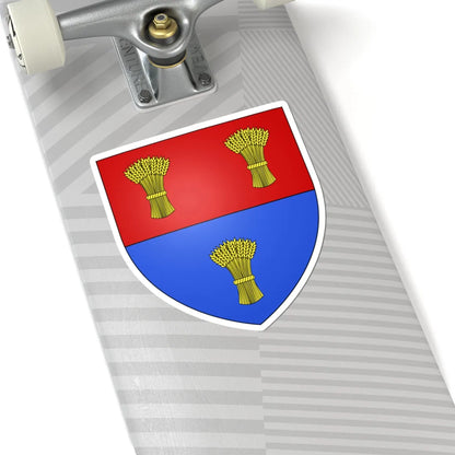 William de Braose 4th Lord Bramber (England) (Coat of Arms) STICKER Vinyl Kiss-Cut Decal - The Sticker Space