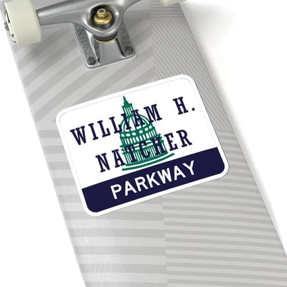 William H Natcher Pkwy Shield (Kentucky) (Road Sign) STICKER Vinyl Kiss-Cut Decal - The Sticker Space