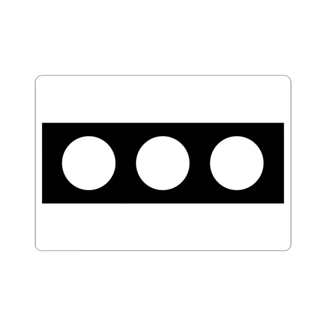 William Penn Banner (United States) STICKER Vinyl Kiss-Cut Decal 3 Inch White - The Sticker Space