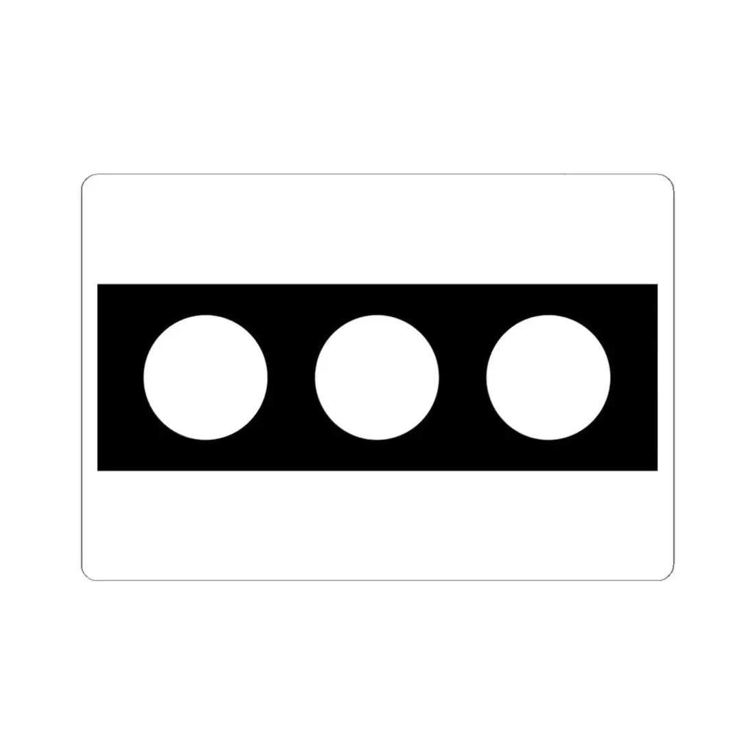 William Penn Banner (United States) STICKER Vinyl Kiss-Cut Decal 6 Inch White - The Sticker Space