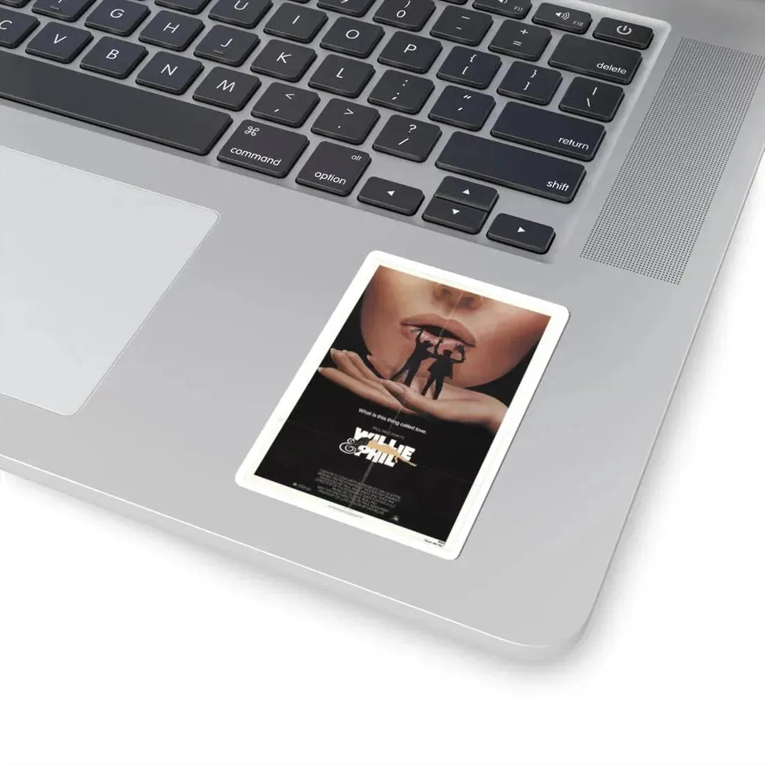 Willie and Phil 1980 Movie Poster - STICKER Vinyl Kiss-Cut Decal - The Sticker Space