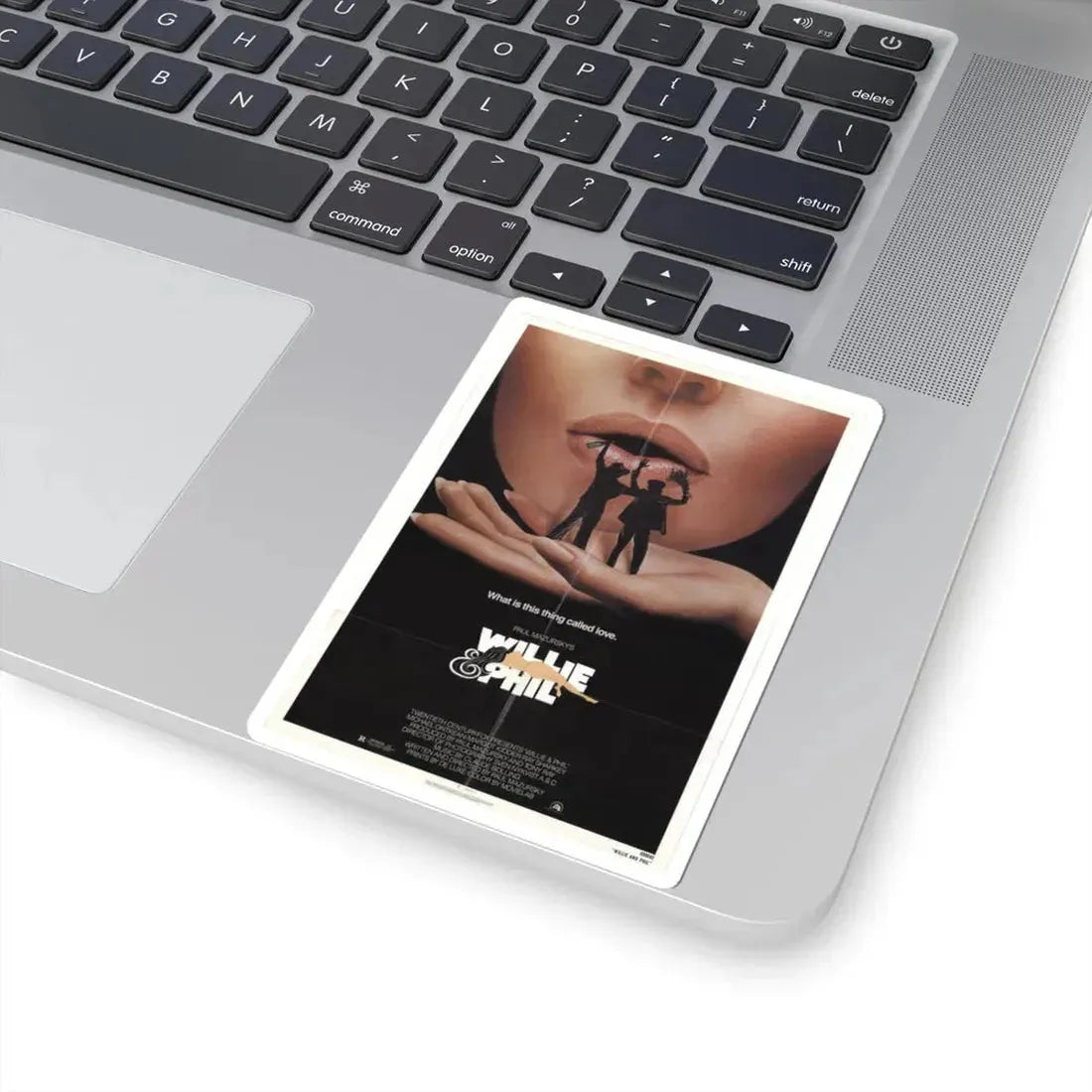 Willie and Phil 1980 Movie Poster - STICKER Vinyl Kiss-Cut Decal - The Sticker Space