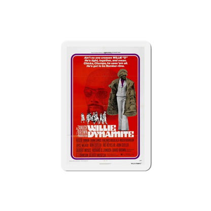 Willie Dynamite 1974 Movie Poster Refrigerator Magnet 3 Inch - The Sticker Space