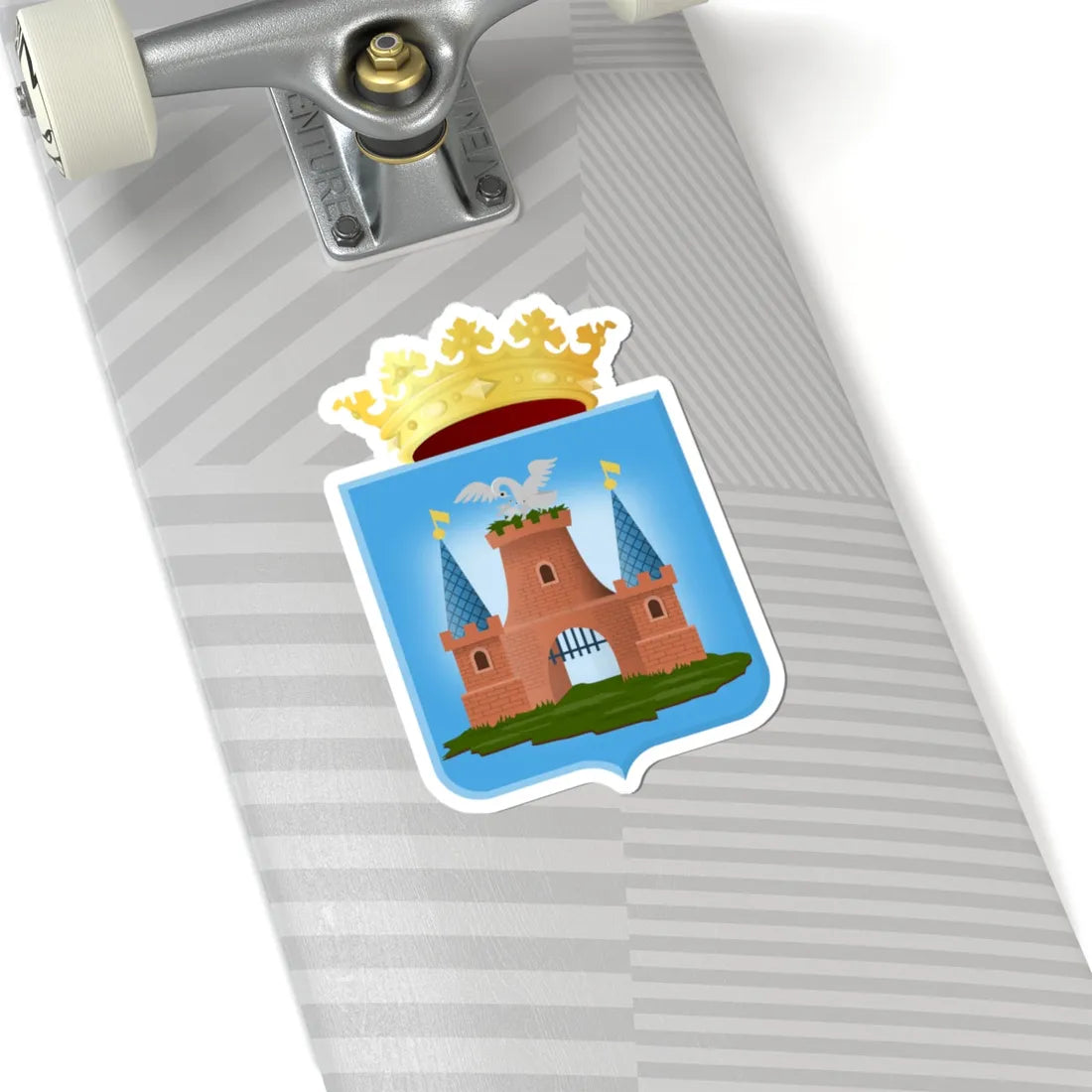 Wilsum wapen 1819 (Netherlands) (Coat of Arms) STICKER Vinyl Kiss-Cut Decal - The Sticker Space