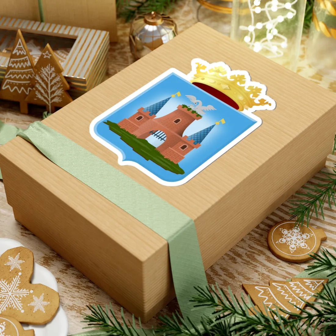 Wilsum wapen 1819 (Netherlands) (Coat of Arms) STICKER Vinyl Kiss-Cut Decal - The Sticker Space