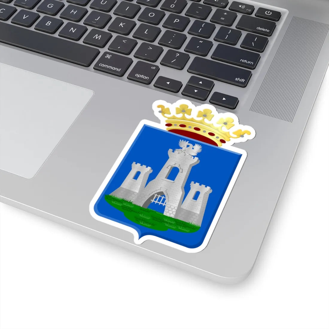 Wilsum wapen (Netherlands) (Coat of Arms) STICKER Vinyl Kiss-Cut Decal - The Sticker Space