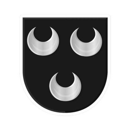 Wimmenum wapen (Netherlands) (Coat of Arms) STICKER Vinyl Kiss-Cut Decal 2 Inch White - The Sticker Space