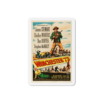 Winchester 73 1950 Movie Poster Refrigerator Magnet 2 Inch - The Sticker Space