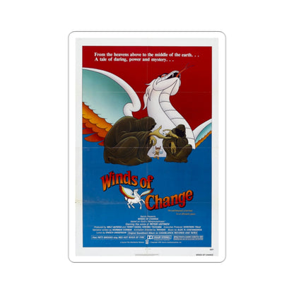 Winds of Change 1978 Movie Poster STICKER Vinyl Die-Cut Decal-2 Inch-The Sticker Space