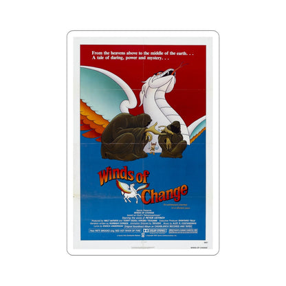 Winds of Change 1978 Movie Poster STICKER Vinyl Die-Cut Decal-5 Inch-The Sticker Space