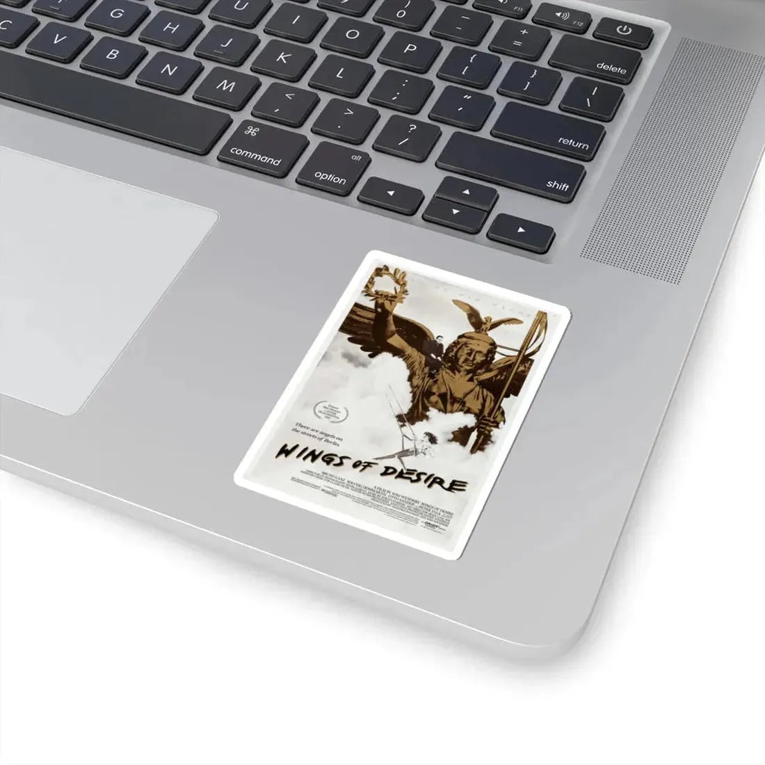 Wings of Desire 1988 Movie Poster - STICKER Vinyl Kiss-Cut Decal - The Sticker Space