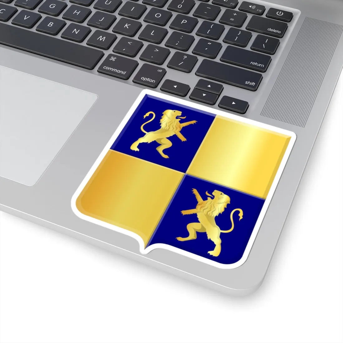 Winkel wapen (Netherlands) (Coat of Arms) STICKER Vinyl Kiss-Cut Decal - The Sticker Space