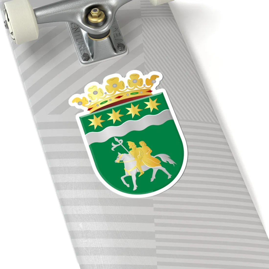 Winsum wapen (Netherlands) (Coat of Arms) STICKER Vinyl Kiss-Cut Decal - The Sticker Space