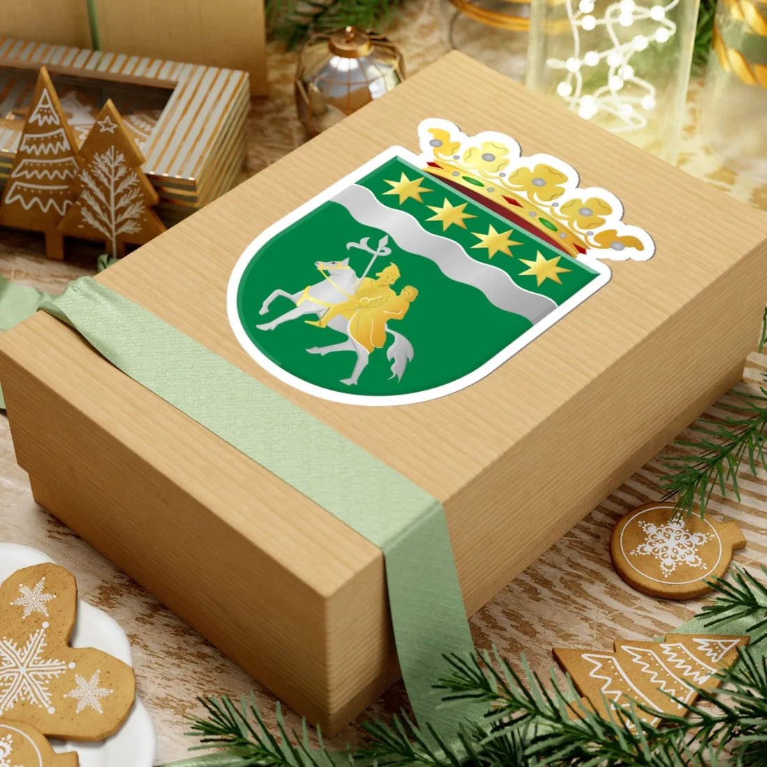 Winsum wapen (Netherlands) (Coat of Arms) STICKER Vinyl Kiss-Cut Decal - The Sticker Space