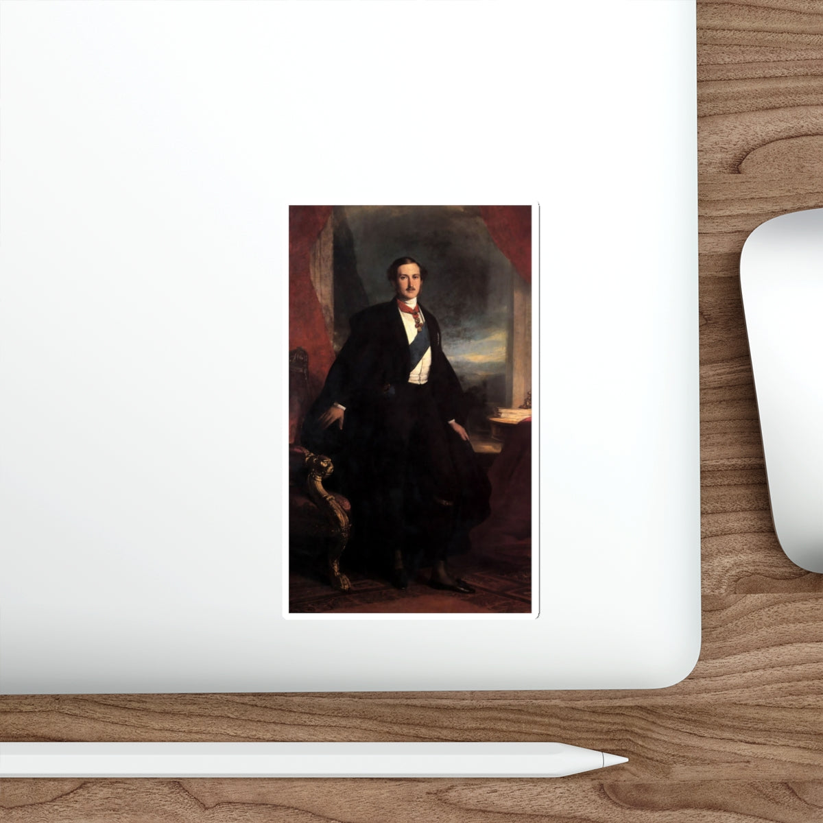 WINTERHALTER, Franz Xaver - Prince Albert (Artwork) STICKER Vinyl Die-Cut Decal-The Sticker Space