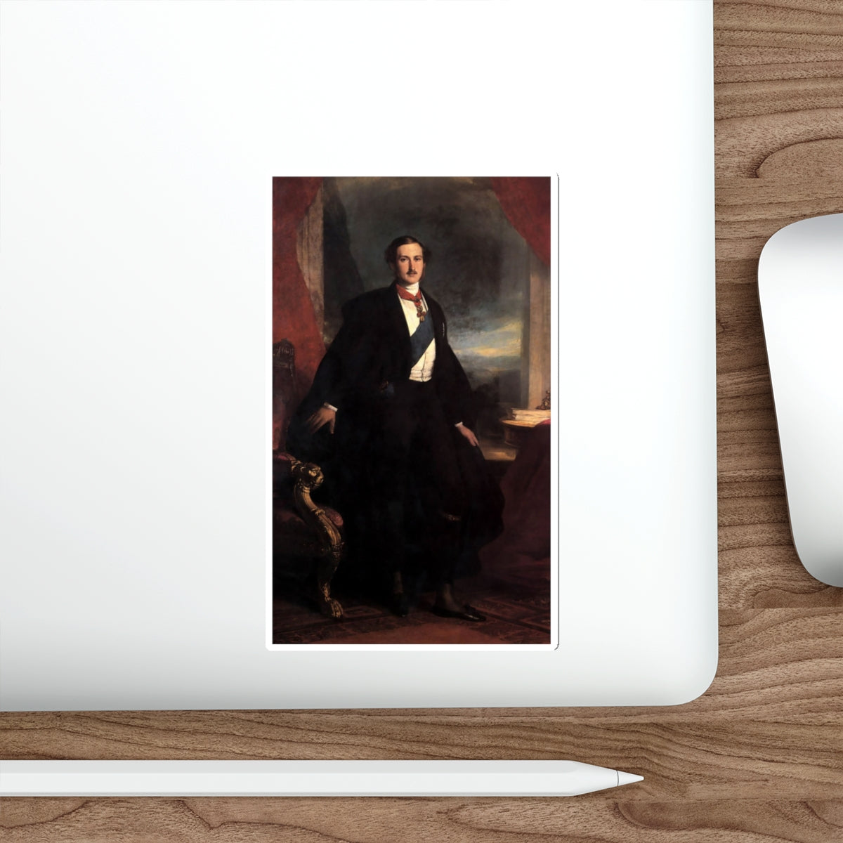 WINTERHALTER, Franz Xaver - Prince Albert (Artwork) STICKER Vinyl Die-Cut Decal-The Sticker Space