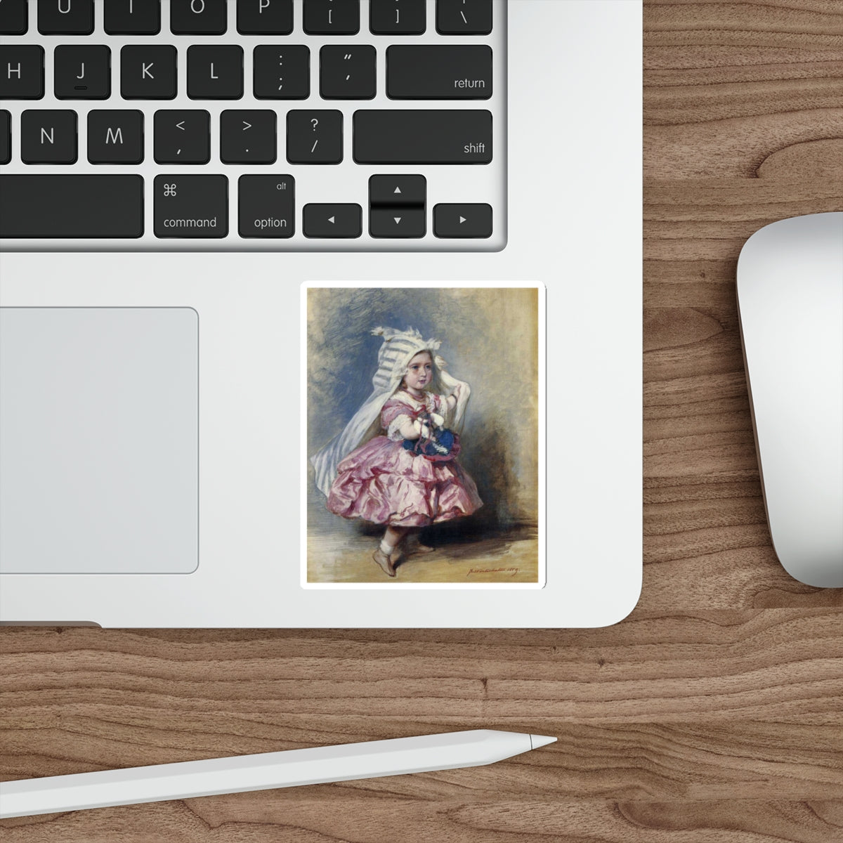 WINTERHALTER, Franz Xaver - Princess Beatrice (Artwork) STICKER Vinyl Die-Cut Decal-The Sticker Space