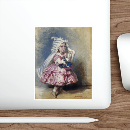 WINTERHALTER, Franz Xaver - Princess Beatrice (Artwork) STICKER Vinyl Die-Cut Decal-The Sticker Space