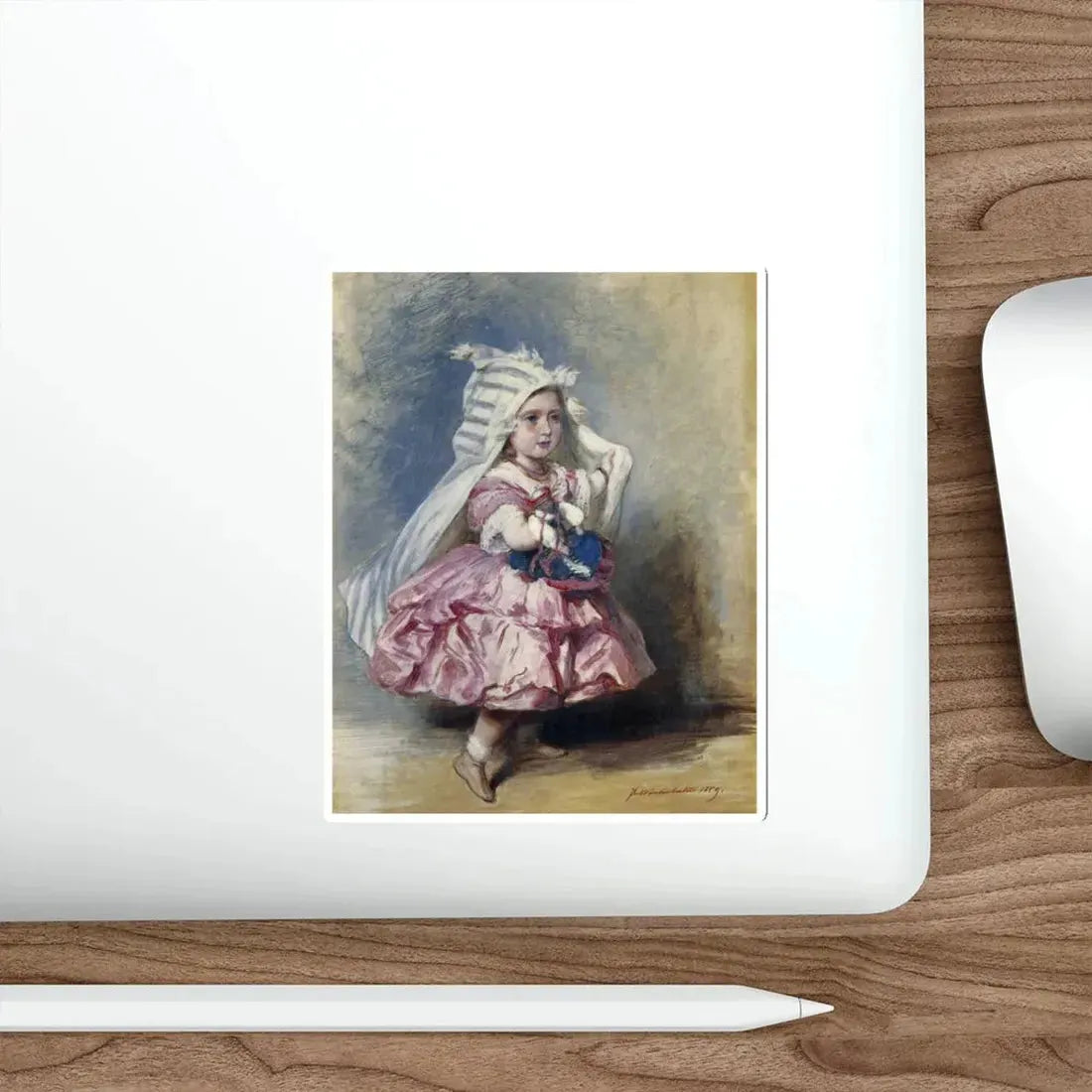 WINTERHALTER, Franz Xaver - Princess Beatrice (Artwork) STICKER Vinyl Die-Cut Decal - The Sticker Space