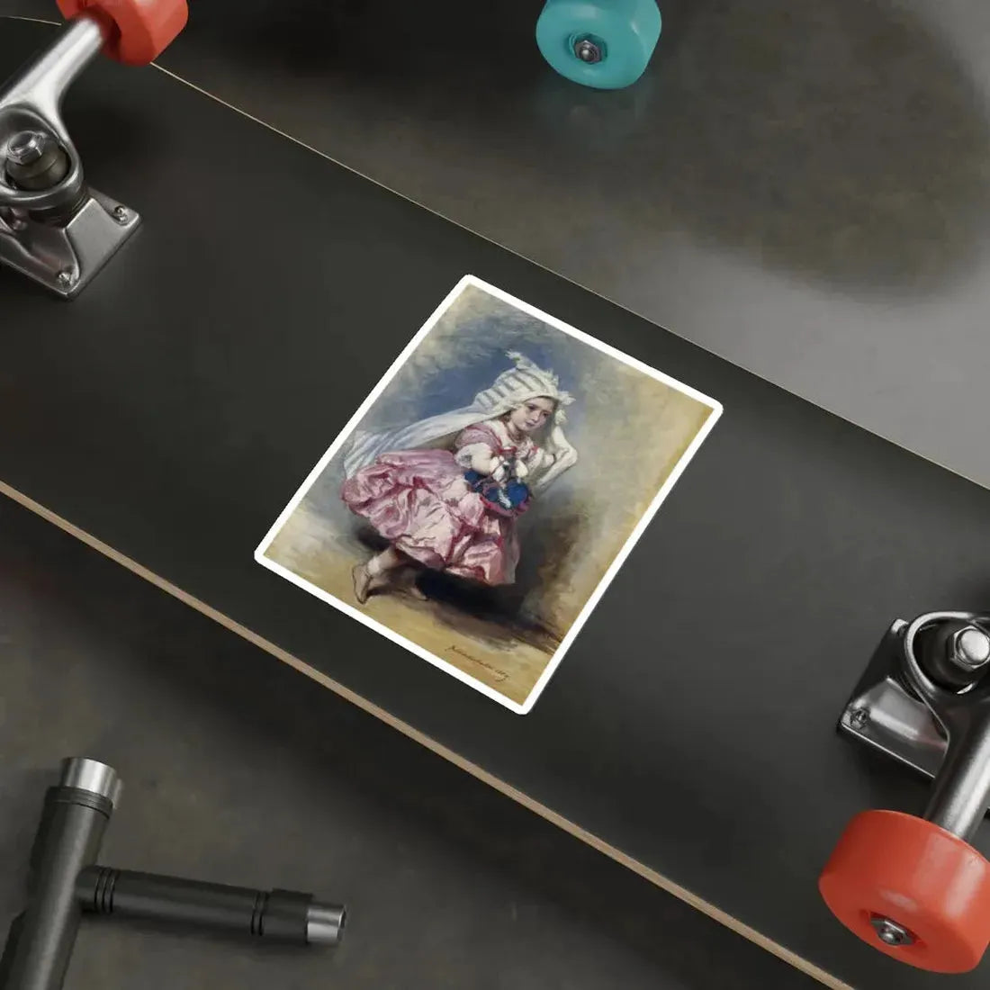 WINTERHALTER, Franz Xaver - Princess Beatrice (Artwork) STICKER Vinyl Die-Cut Decal - The Sticker Space