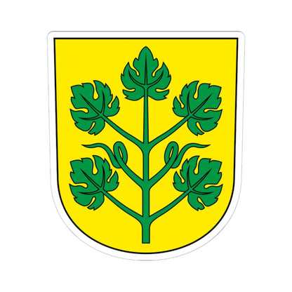 Winznau-blazon (Switzerland) (Coat of Arms) STICKER Vinyl Kiss-Cut Decal 6 Inch White - The Sticker Space