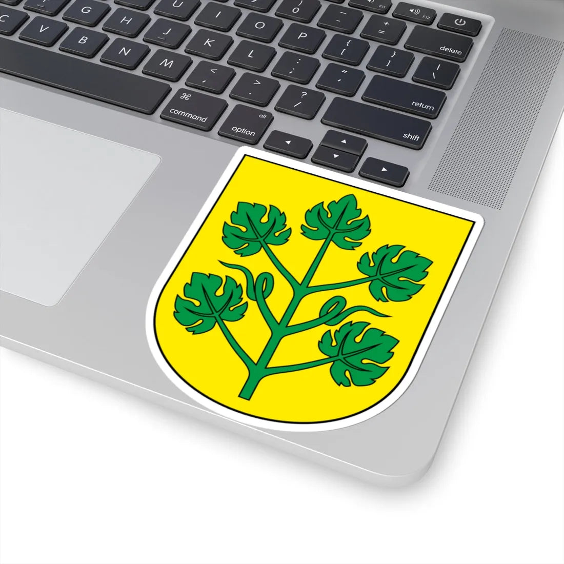 Winznau-blazon (Switzerland) (Coat of Arms) STICKER Vinyl Kiss-Cut Decal - The Sticker Space