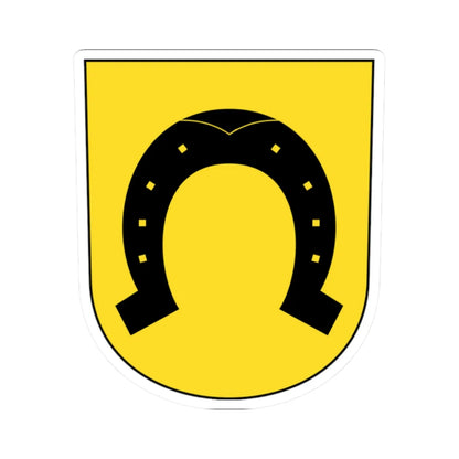 Wipkingen-blazon (Switzerland) (Coat of Arms) STICKER Vinyl Kiss-Cut Decal 2 Inch White - The Sticker Space