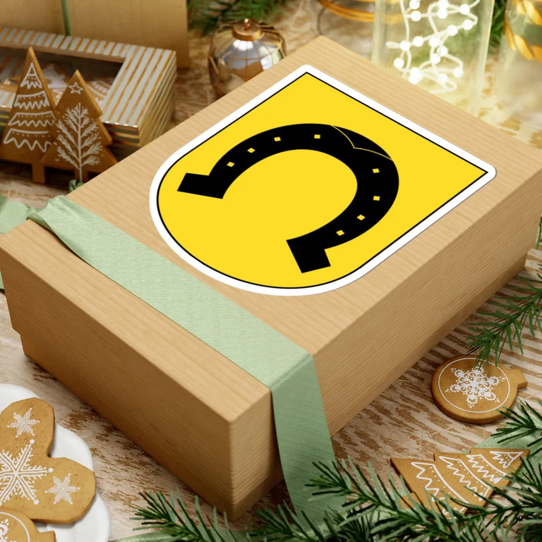 Wipkingen-blazon (Switzerland) (Coat of Arms) STICKER Vinyl Kiss-Cut Decal - The Sticker Space