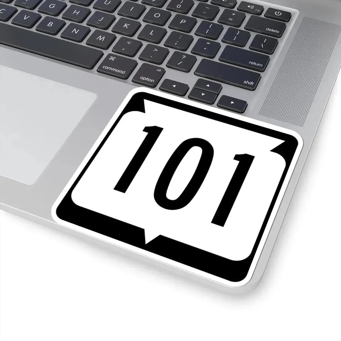 WIS 101 (Wisconsin) (Road Sign) STICKER Vinyl Kiss-Cut Decal - The Sticker Space