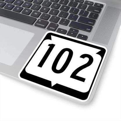 WIS 102 (Wisconsin) (Road Sign) STICKER Vinyl Kiss-Cut Decal - The Sticker Space