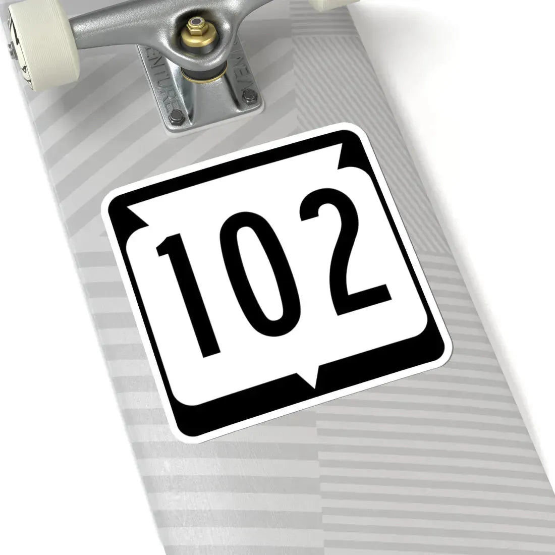 WIS 102 (Wisconsin) (Road Sign) STICKER Vinyl Kiss-Cut Decal - The Sticker Space