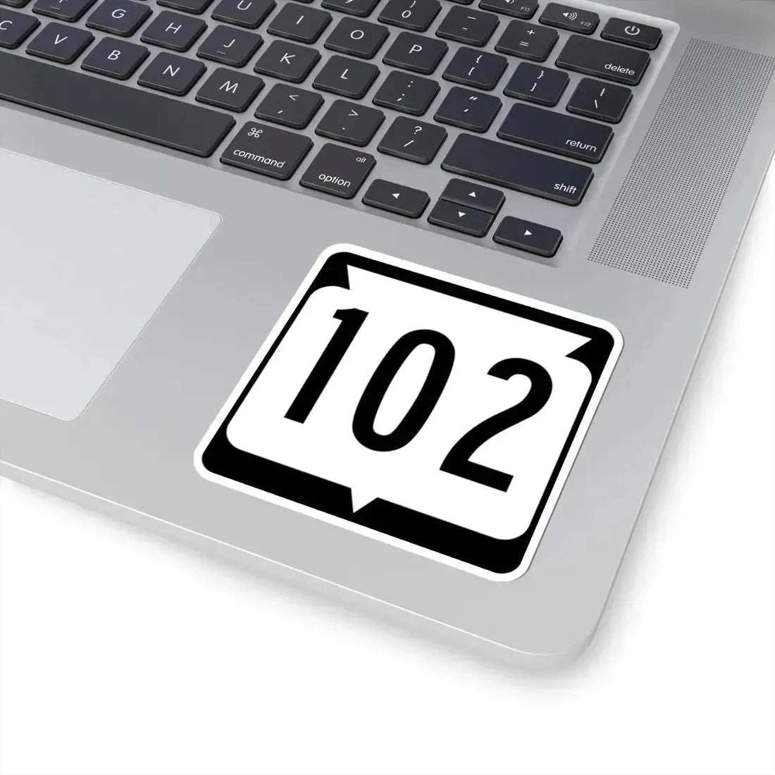 WIS 102 (Wisconsin) (Road Sign) STICKER Vinyl Kiss-Cut Decal - The Sticker Space