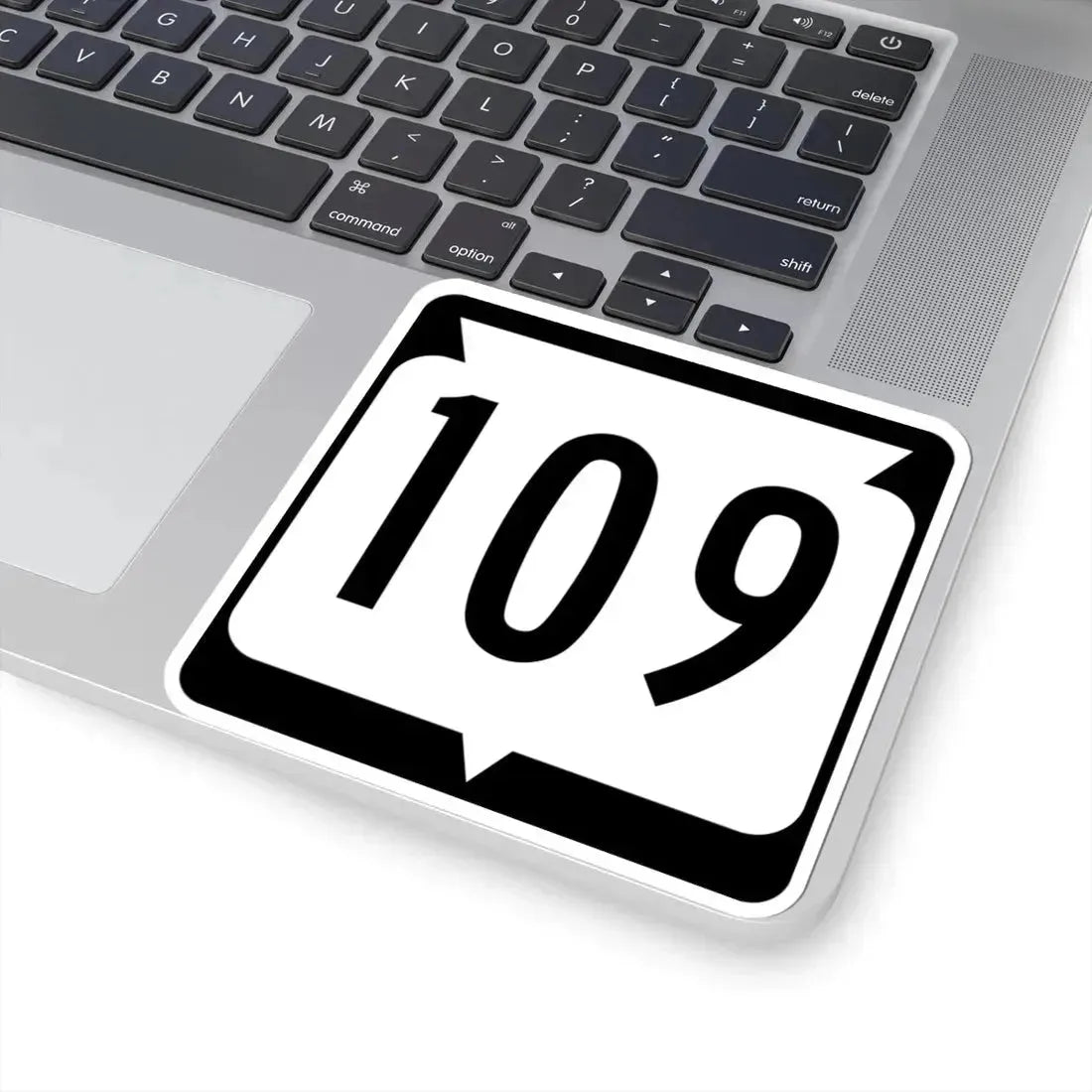 WIS 109 (Wisconsin) (Road Sign) STICKER Vinyl Kiss-Cut Decal - The Sticker Space