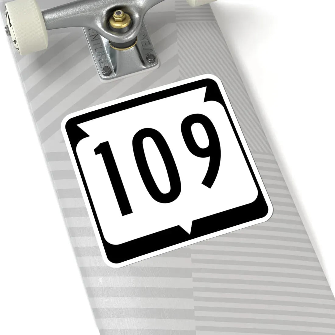 WIS 109 (Wisconsin) (Road Sign) STICKER Vinyl Kiss-Cut Decal - The Sticker Space