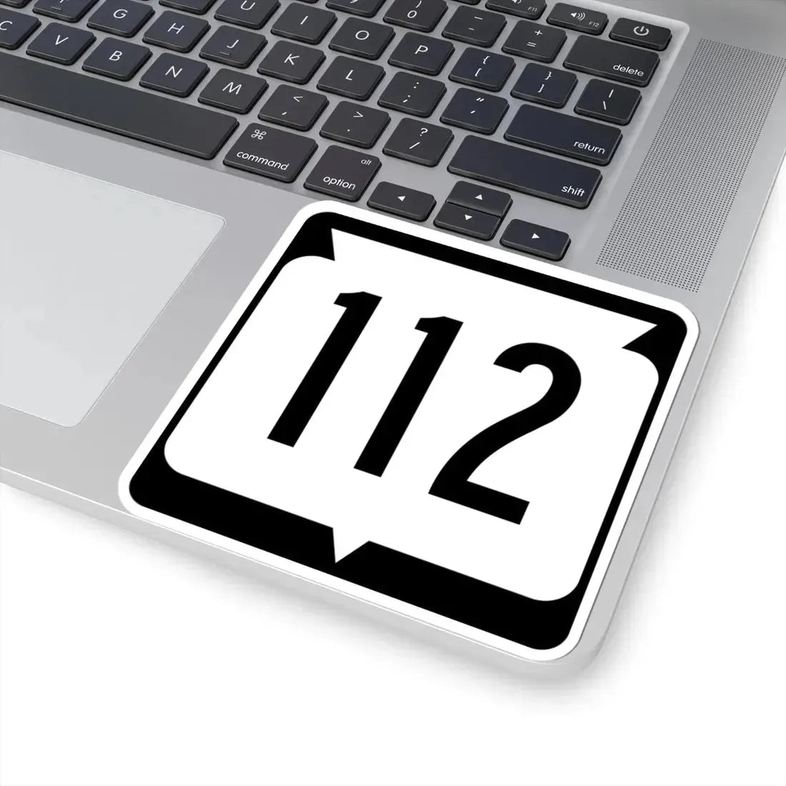 WIS 112 (Wisconsin) (Road Sign) STICKER Vinyl Kiss-Cut Decal - The Sticker Space