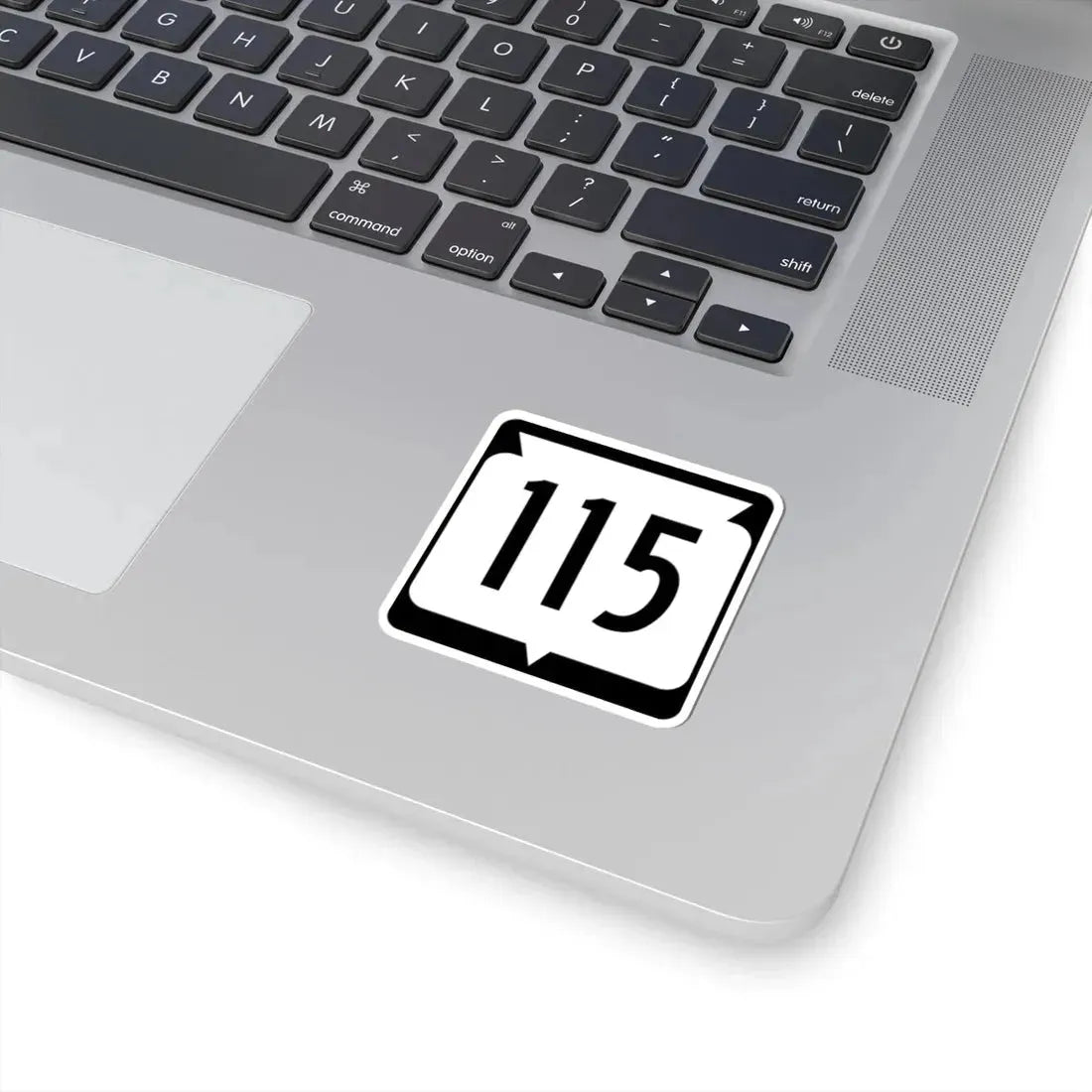 WIS 115 (Wisconsin) (Road Sign) STICKER Vinyl Kiss-Cut Decal - The Sticker Space