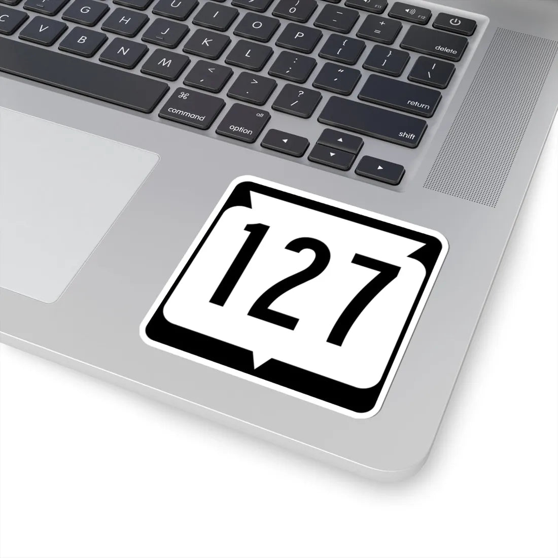 WIS 127 (Wisconsin) (Road Sign) STICKER Vinyl Kiss-Cut Decal - The Sticker Space