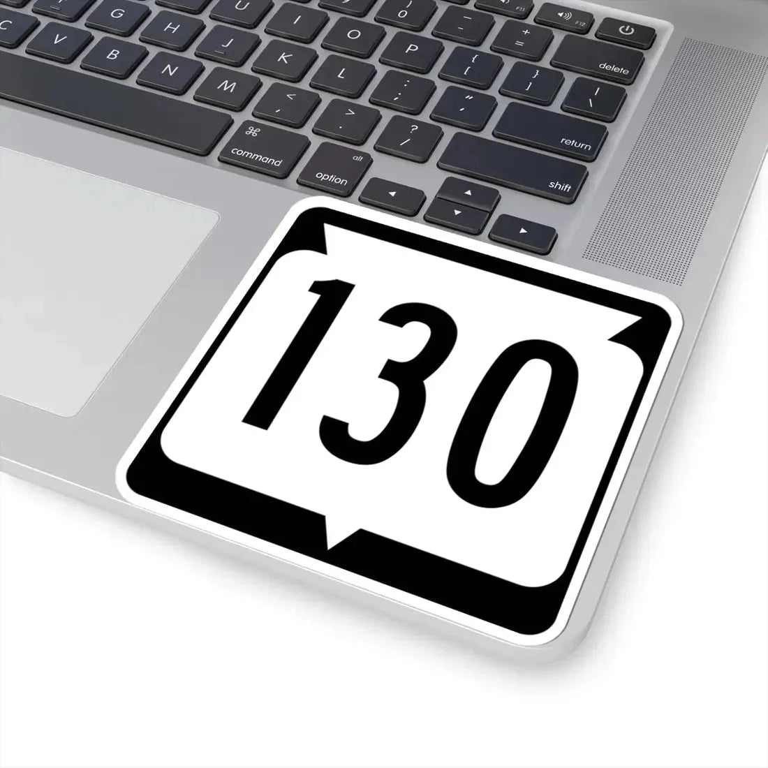 WIS 130 (Wisconsin) (Road Sign) STICKER Vinyl Kiss-Cut Decal - The Sticker Space