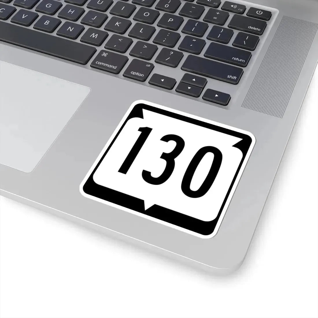 WIS 130 (Wisconsin) (Road Sign) STICKER Vinyl Kiss-Cut Decal - The Sticker Space