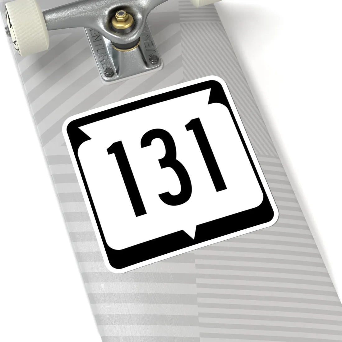 WIS 131 (Wisconsin) (Road Sign) STICKER Vinyl Kiss-Cut Decal - The Sticker Space