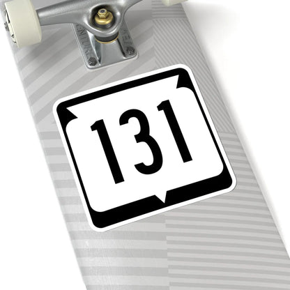 WIS 131 (Wisconsin) (Road Sign) STICKER Vinyl Kiss-Cut Decal - The Sticker Space