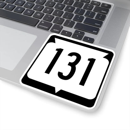 WIS 131 (Wisconsin) (Road Sign) STICKER Vinyl Kiss-Cut Decal - The Sticker Space