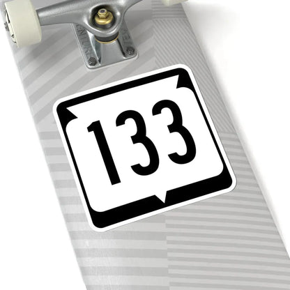 WIS 133 (Wisconsin) (Road Sign) STICKER Vinyl Kiss-Cut Decal - The Sticker Space