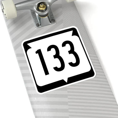 WIS 133 (Wisconsin) (Road Sign) STICKER Vinyl Kiss-Cut Decal - The Sticker Space