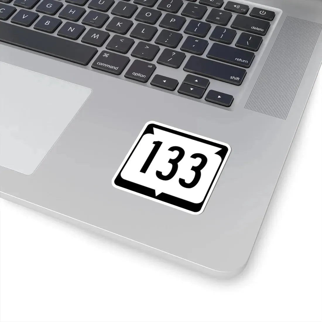 WIS 133 (Wisconsin) (Road Sign) STICKER Vinyl Kiss-Cut Decal - The Sticker Space