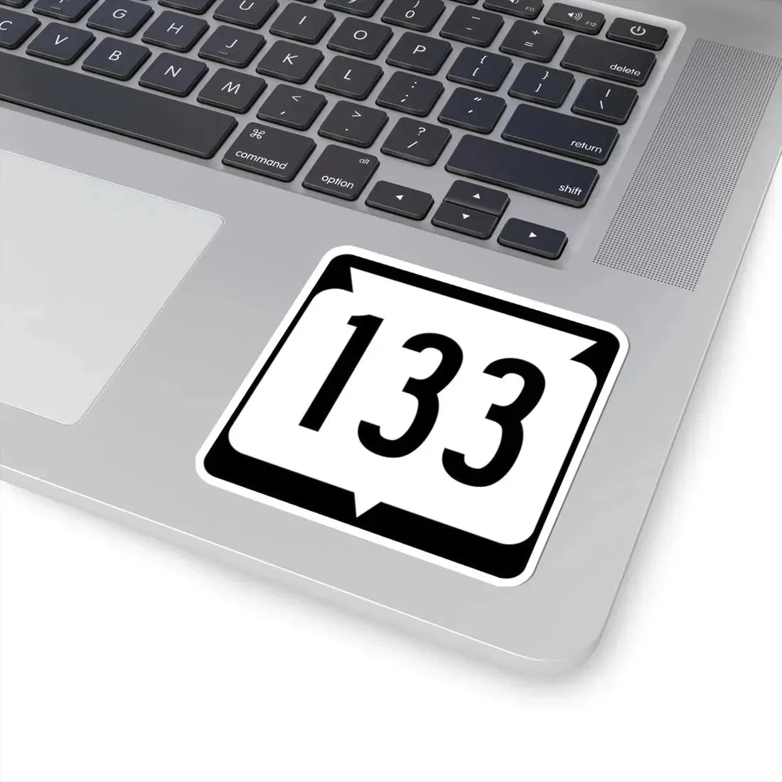 WIS 133 (Wisconsin) (Road Sign) STICKER Vinyl Kiss-Cut Decal - The Sticker Space